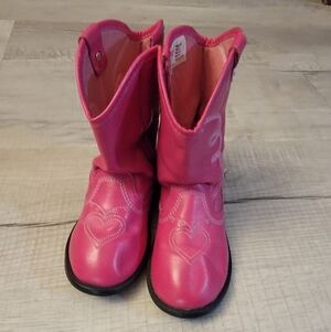 Kids Pink Healthtex Embellished Boots